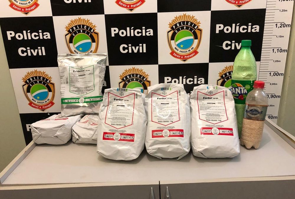 Funcionário público é preso em MS com defensivos agrícolas e enquadrado por crime ambiental