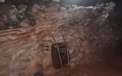 Túnel que levava ao cofre  do Banco do Brasil pode desabar