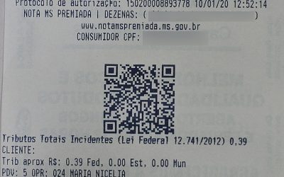 Consumidor não precisa guardar cupom para sorteio da Nota MS Premiada