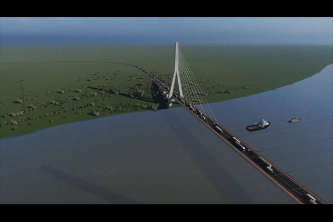 Parte da Rota Bioceânica, ponte entre MS e Paraguai vai custar US$ 75 milhões