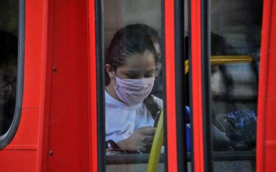 A partir de segunda, uso de máscara será obrigatório no transporte coletivo