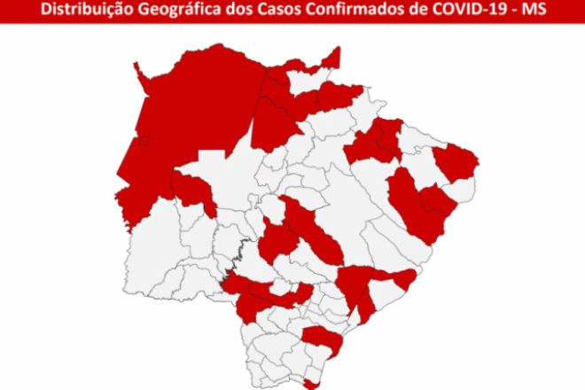 Quatro cidades de MS têm incidência da Covid-19 três vezes maior que a da Capital