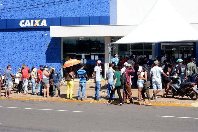 Auxílio emergencial: Caixa ampliará números de agências abertas no próximo sábado
