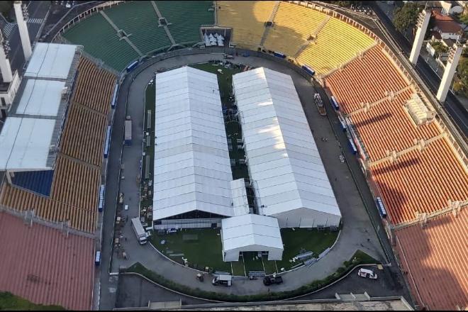 Hospitais de campanha de São Paulo já registram 14 mortes