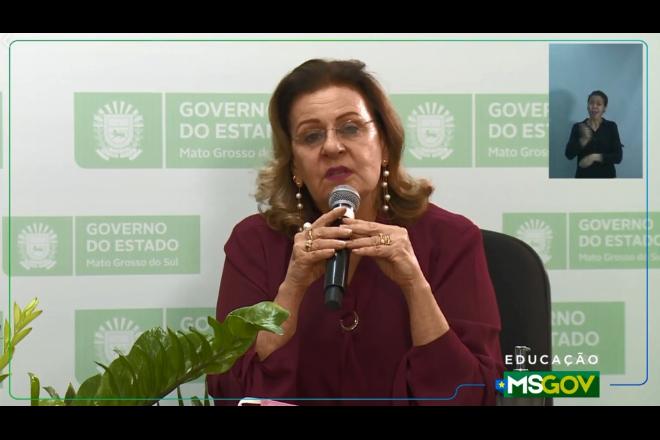 “Os alunos não terão a mesma aprendizagem se tivesse presencialmente”, diz secretária sobre aulas remotas
