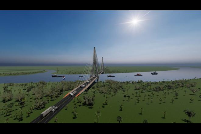 DNIT abre licitação para projeto de acesso à ponte Internacional sobre o Rio Paraguai