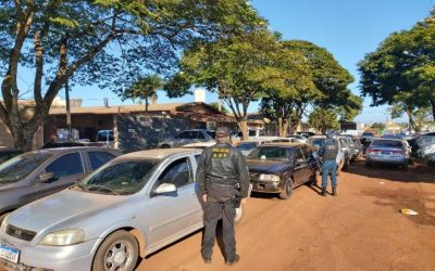 Comboio de 20 carros contrabandeava R$ 3 milhões em iPhones, Xiaomis e PlayStations