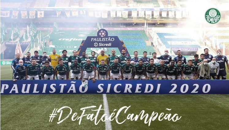 Com direito a pênaltis, Palmeiras é campeão do Campeonato Paulista 2020