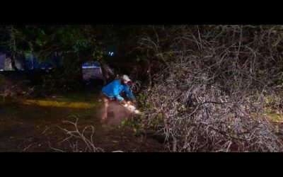 Chuva encerra estiagem, mas temporal deixa rastro de estragos em Aquidauana