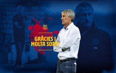 Barcelona demite técnico espanhol Quique Setién, após várias derrotas