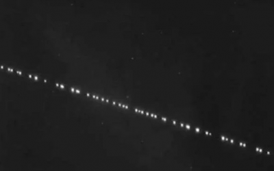 Ovnis? Satélites no céu de Campo Grande surpreende moradores