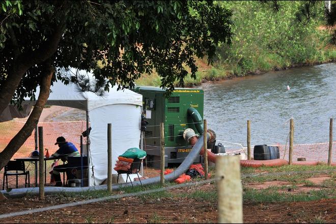 Calorão leva Águas Guarirobas retomar a “Operação Balneário” no fim de semana