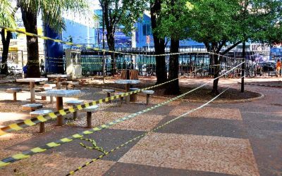 Uma semana depois de voltar às praças públicas, população descuida das medidas de biossegurança