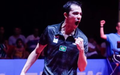 Calderano bate chinês bicampeão mundial e vai à final de WTT Champions