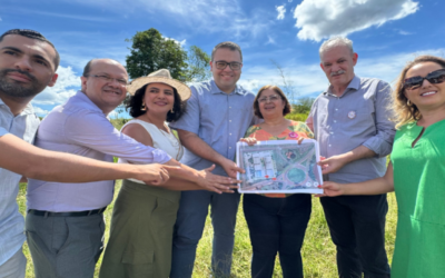 Ministra das Mulheres, Cida Gonçalves realiza visita técnica ao terreno da Casa da Mulher Brasileira