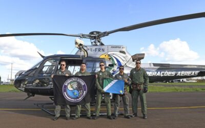 Governo de MS envia helicóptero para resgatar vítimas das enchentes no RS